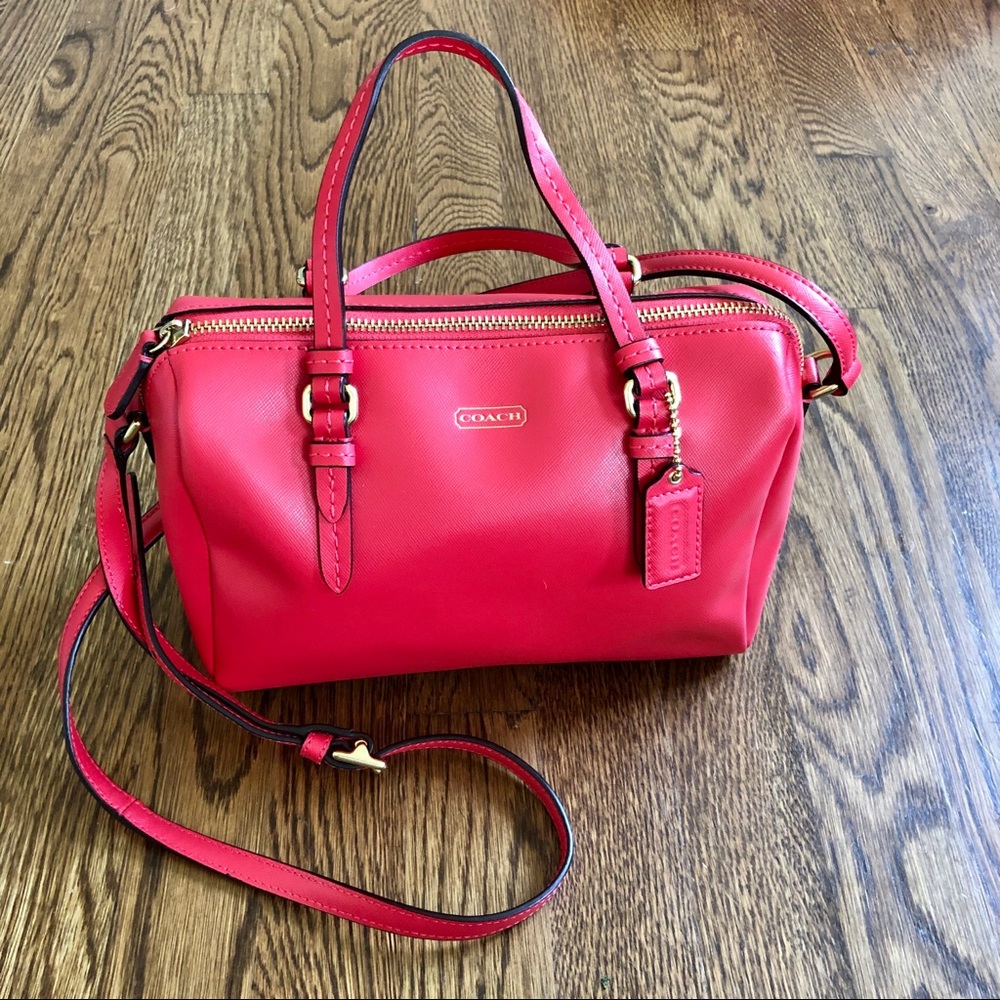 Coach zip top crossbody